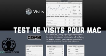 Test de Visits pour Mac, Google Analytics en un coup d’oeil Review App Visits mac