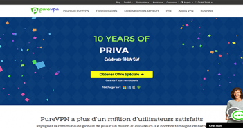 Test de PureVPN : Le VPN avec « plus d’un million de clients » Test et avis de PureVPN