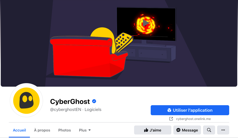 cyberghost test facebook