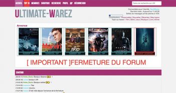 La board Ultimate-Warez annonce sa fermeture !