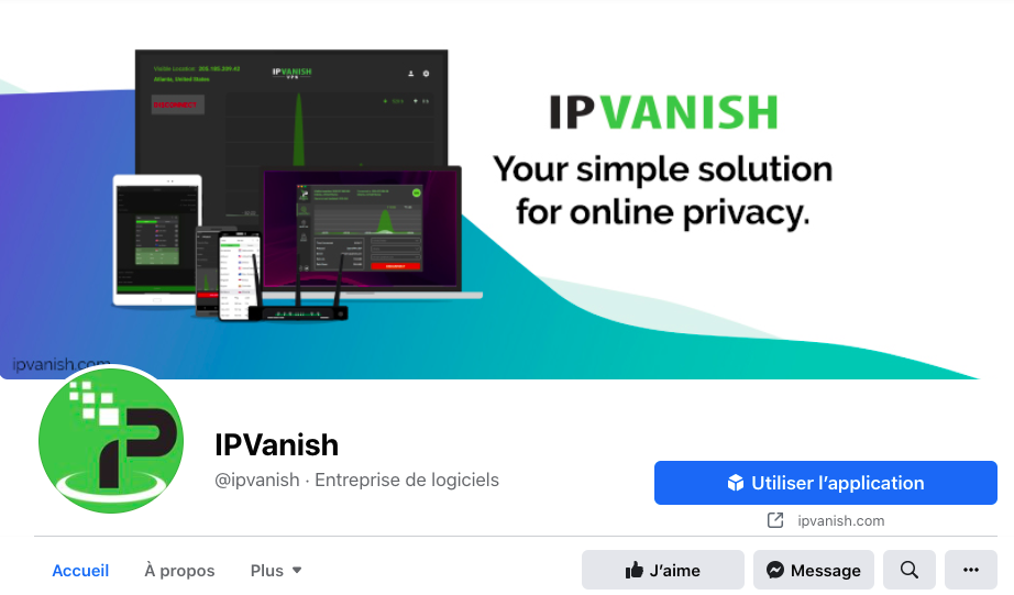 Communication IPVanish VPN
