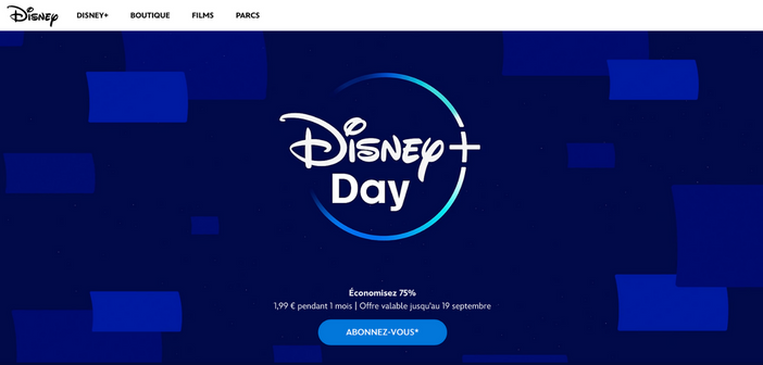 Offre spéciale Disney+ Day